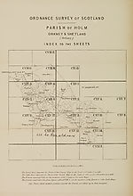 MapParish of Holm, Orkney & Shetland (Orkney)