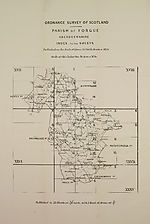 MapParish of Forgue, Aberdeenshire