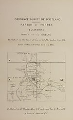 MapParish of Forres, Elginshire
