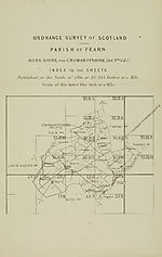MapParish of Fearn, Ross-shire and Cromartyshire (detached Nos. 4 & 7)