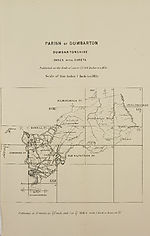 MapParish of Dumbarton, Dumbartonshire