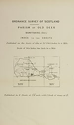 MapParish of Old Deer, Banffshire (detached)