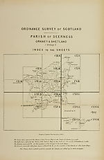 MapParish of Deerness, Orkney & Shetland (Orkney)