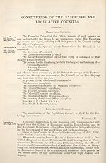 [Page 448]Constitution of the Executive and Legislative councils