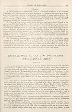 Page 467General port regulations for British Consulates in China