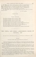 Page 325China and Corea (Amendment) Order in Council, 1907