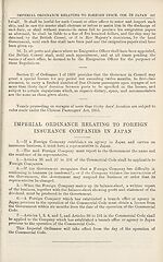 Page 397Imperial ordinance relating to foreign insurance companies in Japan