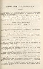 [Page 421]China's Permanent Constitution