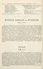 Page 528Wonsan (Gensan or Yuensan) -- Fusan