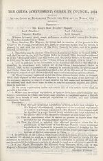 [Page 137]China (Amendment) Order in Council, 1914