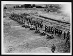 C.2787Men of the Machine Gun Corps at drill