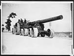 C.2671Big British gun going to its position