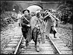 D.549Boche prisoner, wounded and muddy, coming in on the 13th