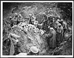 D.570Cleaning up German trenches at St. Pierre Divion