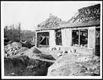 D.588Trench running through a ruined village