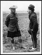 D.1578Charlie Chaplin talking to a Scot