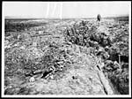 D.1198Our men occupying a German trench