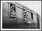 L.475Canaries who live aboard Ambulance Train to cheer wounded with song