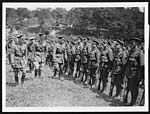 L.766Inspecting a Battalion of King's Royal Rifles