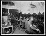 L.1208Signallers working at the headquarters of R.E.S.S. in France, during World War I