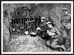 N.404Fowl house in the trenches just behind the front line