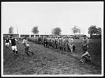 N.424Incident in a big football match near the line between British and French Tommies