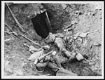 X.32063Dead German outside dug-out
