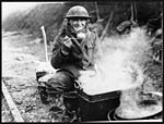 X.35014Army rations, Western Front, during World War I
