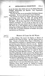 Volume 1, Page 46Morton of Cambo his old writs