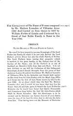 Volume 2, Page 207Genealogie of the name of Forbes composed by Mr Mathew Lumsden of Tillicarno anno 1580 and carried on from thence to 1667 by William Forbes of Lesslie and continued by a friend of that noble family and name to the year 1706