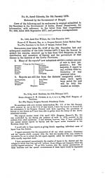 Page [1]Reports on the distribution and causation of leprosy in Bengal, mostly dated 1877