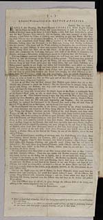 Page 2.Short narrative of the Battle of Falkirk