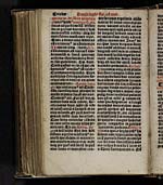 Folio 136 versoOctober Sancte beghe virginis non martyris