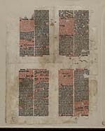 Folio 1 versoOuter half-sheet from gathering N, Proprium Sanctorum, Pars Estivalis
