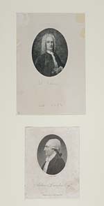 Blaikie.SNPG.3.22James Edgar (1688-1764) and Andrew LUMISDEN (1720- 1801)

Two small portraits of James Edgar (top) and Endrew Lumisden Esq (bottom) with text on Lumisden's "Published by J. Sewell, Cornhill, August 1st 1798"