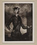 Blaikie.SNPG.7.18Prince Charles Edward Stuart

Portrait of Prince Charles, very similar to 7.17, young man standing in tartan jacket and trousers, with hand on sword or walking stick, building to right, and sea/coast to left.