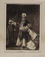 Blaikie.SNPG.8.2Prince Charles Edward Stuart

Portrait of Prince Charles in fine clothes, with breast plate on, hand on helmet, fur robe on floor behind him?