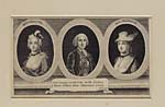 Blaikie.SNPG.9.16Prince Charles Edward Stuart with Miss Cameron and Miss Macdonald 

Oval portraits of Miss Cameron, Prince Charles, and Miss Macdonald (in that order) with text "How happy could I be with Either, Were t'other dear Charmer away. Beg. Op"