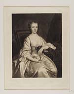 Blaikie.SNPG.15.23Flora Macdonald (1722-1790)

Portrait of Flora Macdonald, sitting down, with rose in hand, light colored dress with dark bow at bust