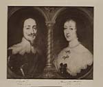 Blaikie.SNPG.22.25 APortrait of Charles I (1600-1649) Reigned 1625-1649 with Queen Henriette Maria