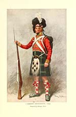 Illustrated plateGordon Highlander, 1794