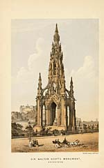 FrontispieceSir Walter Scott's monument, Edinburgh