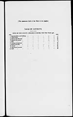 Table of contents