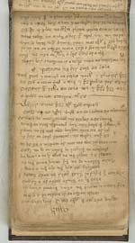 Folio 16 recto ((A, p. 29)"Cath Gabhra", beg. 'Nuar do chualas turas Finn', contd.