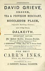 10) - Towns > Dalkeith > 1887-1891, 1894 - Carment's … directory for  Dalkeith and district > 1890 - Scottish Directories - National Library of  Scotland