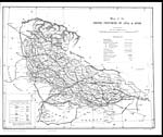 Foldout openMap of the United Provinces of Agra & Oudh [1901]