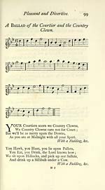 Page 99Ballad of the courtier and the country clown
