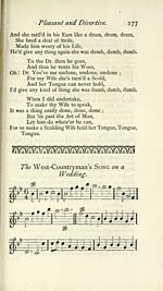 Page 277West-countryman's song on a wedding
