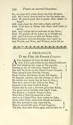 Page 354Prologue to ... the French coquet