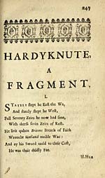 Page 247Hardyknute, a fragment